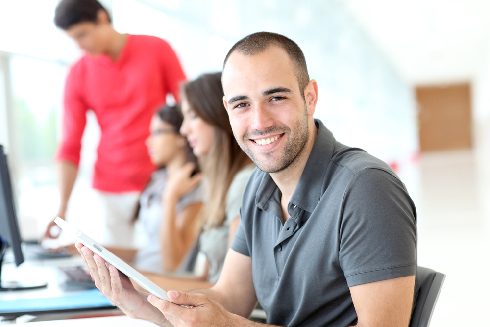 Portrait,Of,Smiling,Student,In,Training,Course
